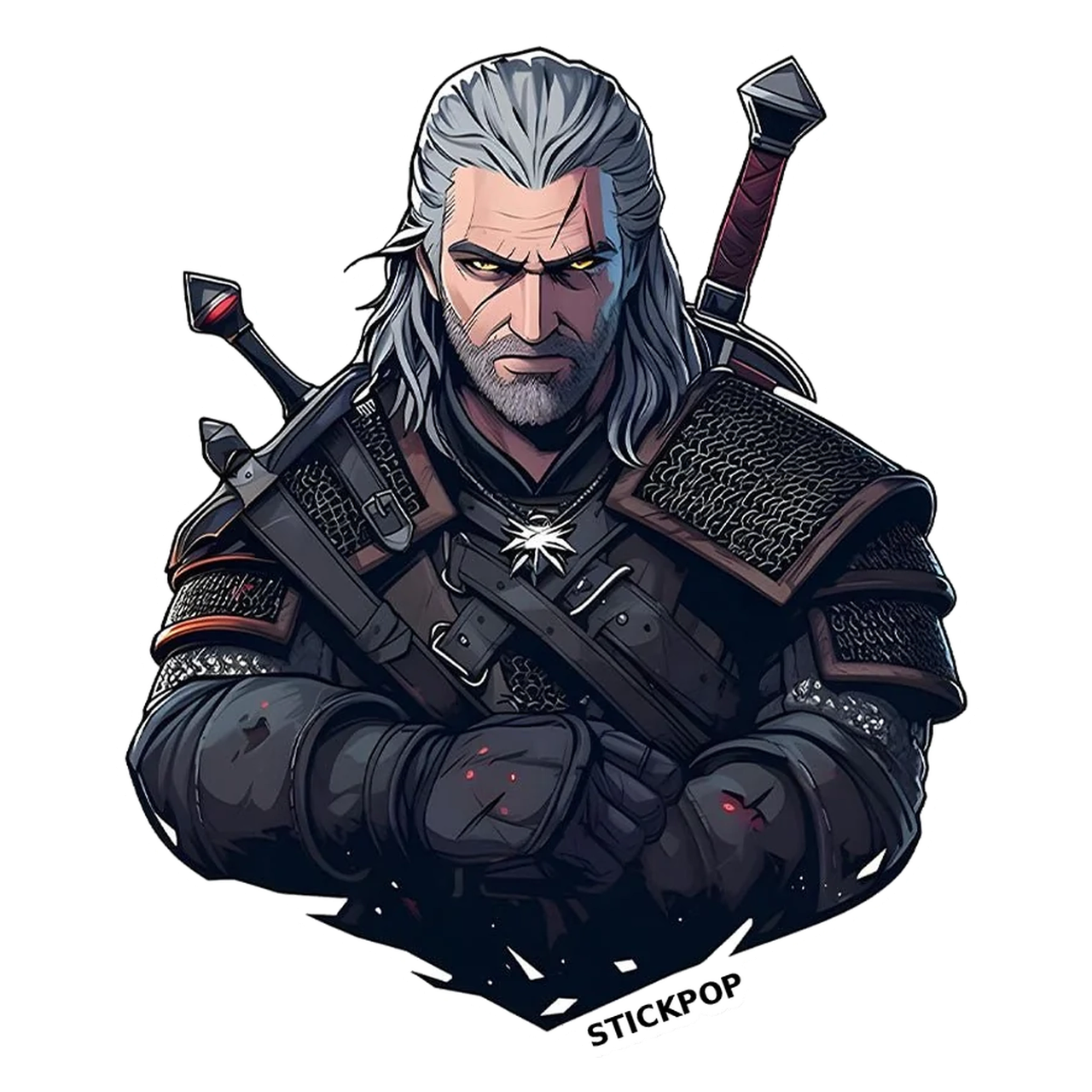 White Wolf Legend - Heroes & Comics sticker